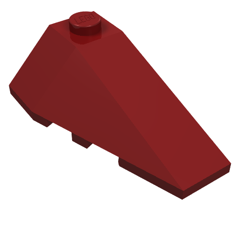 Part 43711 - Wedge 4 x 2 Triple Right - De BrickPlaats