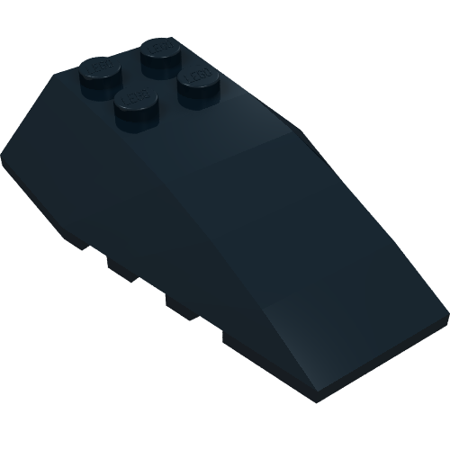 Part 43712 - Wedge 6 x 4 Triple Curved - De BrickPlaats