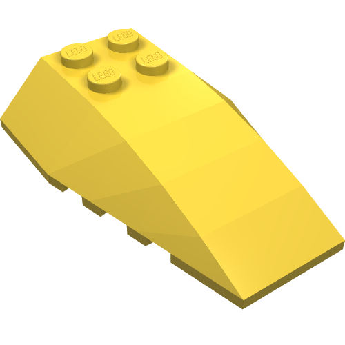 Part 43712 - Wedge 6 x 4 Triple Curved - De BrickPlaats