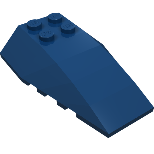 Part 43712 - Wedge 6 x 4 Triple Curved - De BrickPlaats