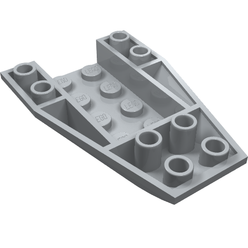 Part 43713 - Wedge 6 x 4 Triple Inverted Curved - De BrickPlaats