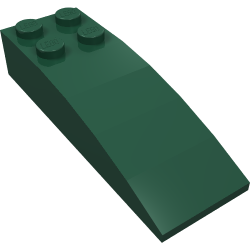 Part 44126 - Slope, Curved 6 x 2 - De BrickPlaats