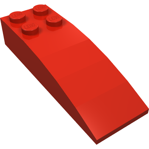 Part 44126 - Slope, Curved 6 x 2 - De BrickPlaats