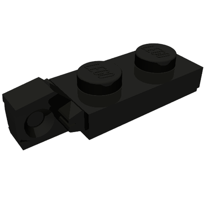 Part 44301a - Hinge Plate 1 x 2 Locking with 1 Finger on End with Bottom Groove - De BrickPlaats