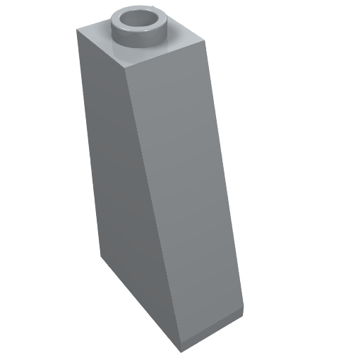 Part 4460b - Slope 75 2 x 1 x 3 - Hollow Stud - De BrickPlaats