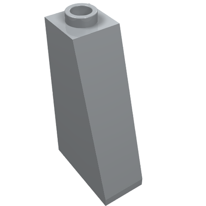 Part 4460b - Slope 75 2 x 1 x 3 - Hollow Stud - De BrickPlaats