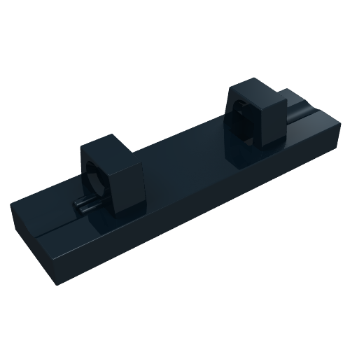 Part 44822 - Hinge Tile 1 x 4 Locking Dual 1 Finger on Top - De BrickPlaats