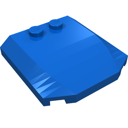 Part 45677 - Wedge 4 x 4 x 2/3 Triple Curved - De BrickPlaats