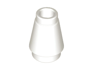 Part 4589b - Cone 1 x 1 with Top Groove - De BrickPlaats