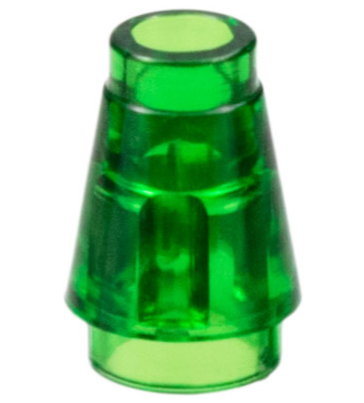 Part 4589b - Cone 1 x 1 with Top Groove - De BrickPlaats