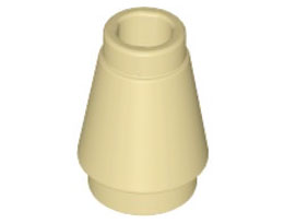 Part 4589b - Cone 1 x 1 with Top Groove - De BrickPlaats