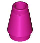 Part 4589b - Cone 1 x 1 with Top Groove - De BrickPlaats