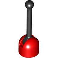 Part 4592c02 - Antenna Small Base with Black Lever (4592 / 4593) - De BrickPlaats