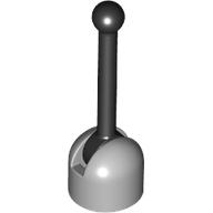 Part 4592c02 - Antenna Small Base with Black Lever (4592 / 4593) - De BrickPlaats