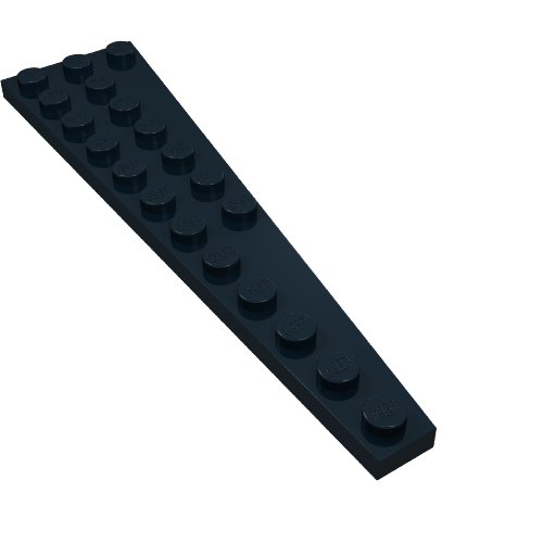Part 47397 - Wedge, Plate 12 x 3 Left - De BrickPlaats