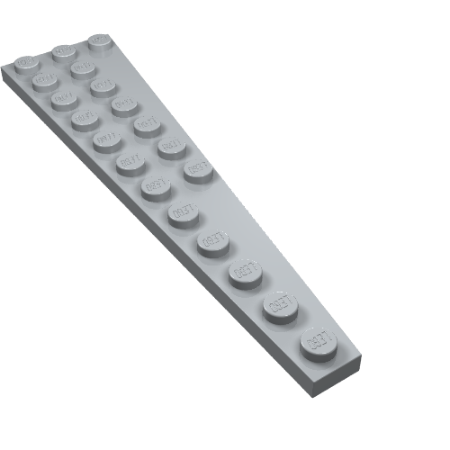 Part 47397 - Wedge, Plate 12 x 3 Left - De BrickPlaats