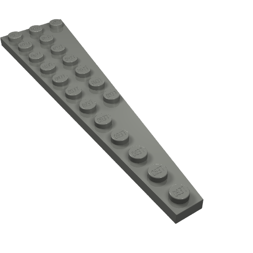 Part 47397 - Wedge, Plate 12 x 3 Left - De BrickPlaats