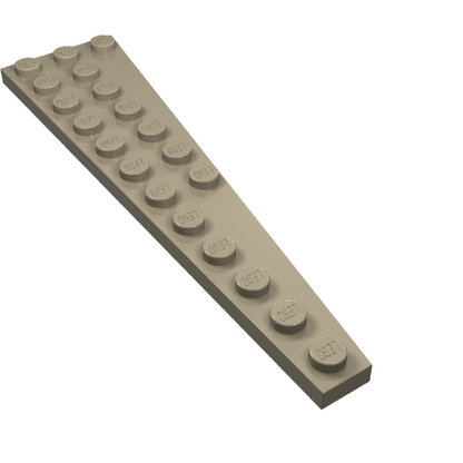 Part 47397 - Wedge, Plate 12 x 3 Left - De BrickPlaats