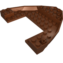 Part 47404 - Boat, Bow Brick 10 x 12 x 1 Open - De BrickPlaats