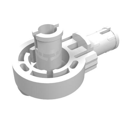 Part 47455 - Technic Rotation Joint Ball Loop with 2 Perpendicular Pins with Friction - De BrickPlaats