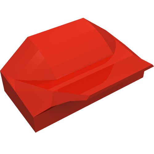Part 47458 - Slope, Curved 1 x 2 x 2/3 Wing End - De BrickPlaats