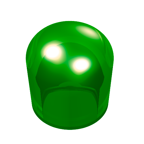 Part 4770 - Electric, Light Bulb Cover (Colored Globe) - De BrickPlaats