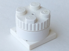 Part 4774c02 - Electric, Sound Siren 9V 2 x 2 x 1 1/3 with 2 Space Noises - De BrickPlaats