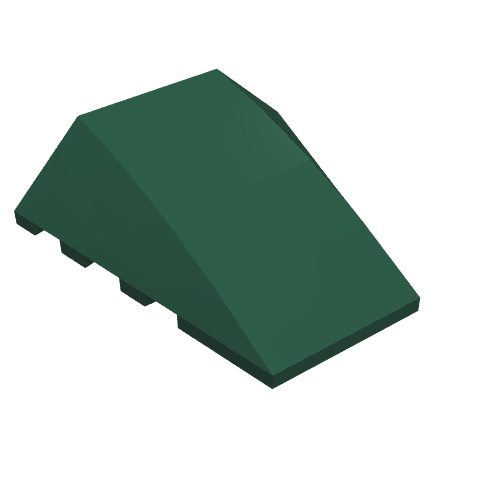 Part 47753 - Wedge 4 x 4 Triple Curved No Studs - De BrickPlaats