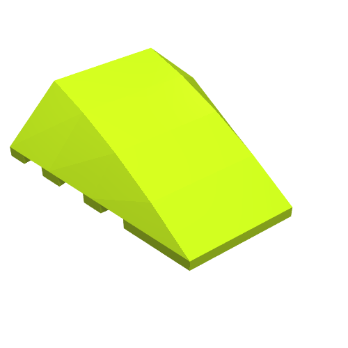 Part 47753 - Wedge 4 x 4 Triple Curved No Studs - De BrickPlaats