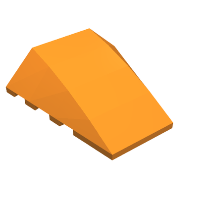 Part 47753 - Wedge 4 x 4 Triple Curved No Studs - De BrickPlaats