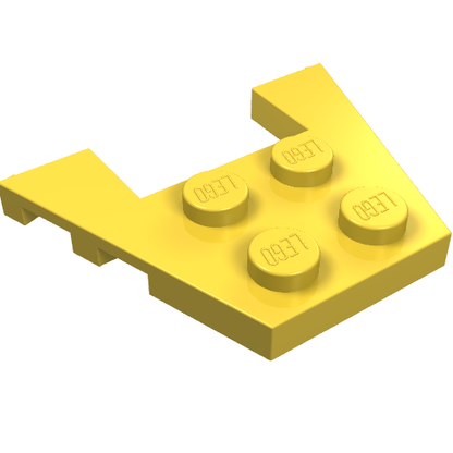Part 48183 - Wedge, Plate 3 x 4 with Stud Notches - De BrickPlaats