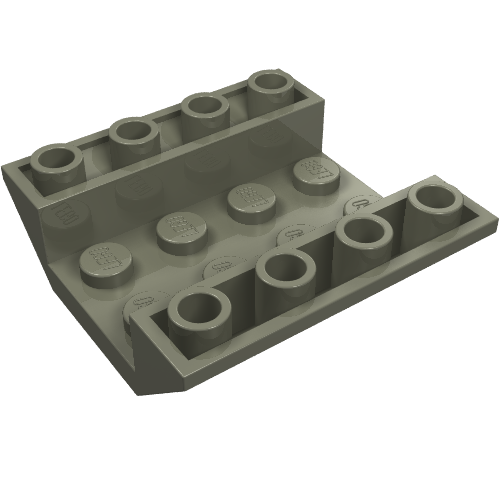 Part 4854 - Slope, Inverted 45 4 x 4 Double - De BrickPlaats