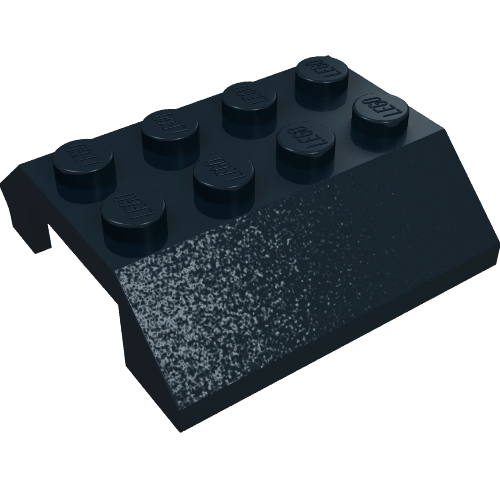 Part 4857 - Slope 45 4 x 4 Double with Hinge - De BrickPlaats