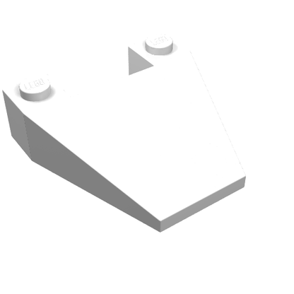 Part 4858 - Wedge 4 x 4 Taper without Stud Notches - De BrickPlaats