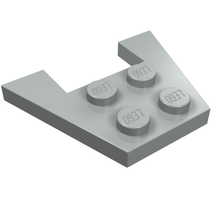 Part 4859 - Wedge, Plate 3 x 4 without Stud Notches - De BrickPlaats