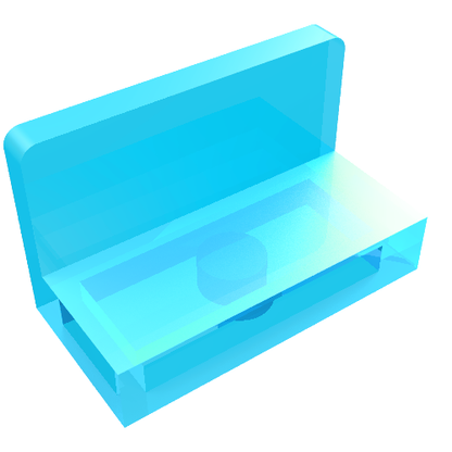 Part 4865b - Panel 1 x 2 x 1 with Rounded Corners - De BrickPlaats