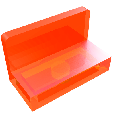 Part 4865b - Panel 1 x 2 x 1 with Rounded Corners - De BrickPlaats