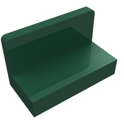 Part 4865b - Panel 1 x 2 x 1 with Rounded Corners - De BrickPlaats