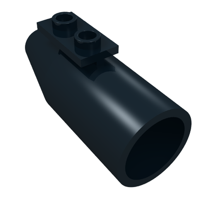 Part 4868a - Engine, Smooth Large, 1 x 2 Thin Top Plate - De BrickPlaats