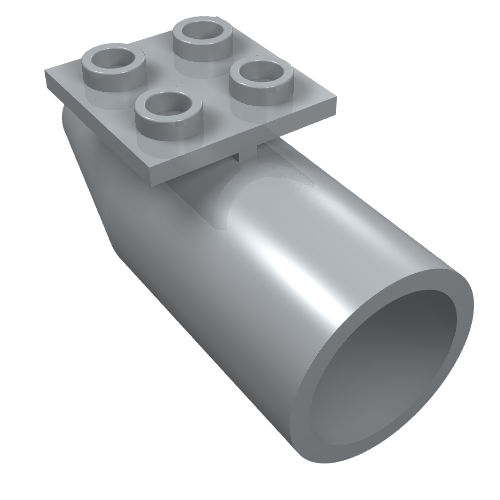 Part 4868b - Engine, Smooth Large, 2 x 2 Thin Top Plate - De BrickPlaats