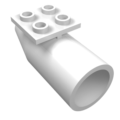 Part 4868b - Engine, Smooth Large, 2 x 2 Thin Top Plate - De BrickPlaats