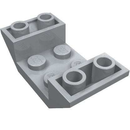 Part 4871 - Slope, Inverted 45 4 x 2 Double with 2 x 2 Cutout - De BrickPlaats