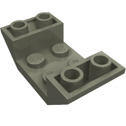 Part 4871 - Slope, Inverted 45 4 x 2 Double with 2 x 2 Cutout - De BrickPlaats