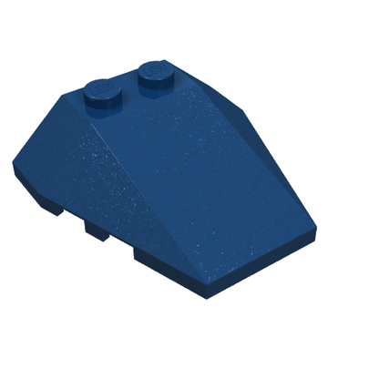 Part 48933 - Wedge 4 x 4 Triple with Stud Notches - De BrickPlaats
