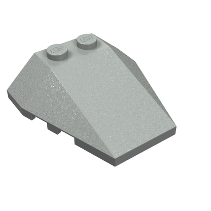 Part 48933 - Wedge 4 x 4 Triple with Stud Notches - De BrickPlaats