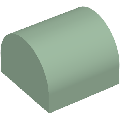 Part 49307 - Slope, Curved 1 x 1 x 2/3 Double - De BrickPlaats