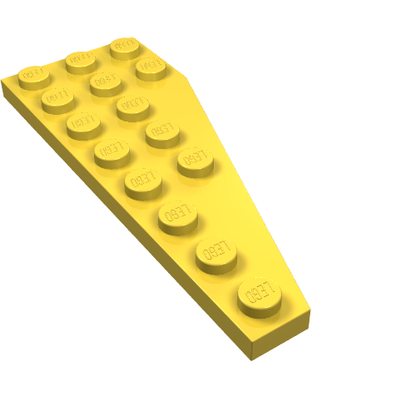Part 50305 - Wedge, Plate 8 x 3 Pentagonal Left - De BrickPlaats