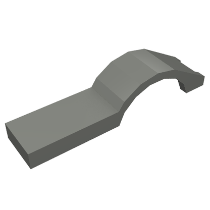 Part 50947 - Vehicle, Mudguard 1 x 4 1/2 - De BrickPlaats