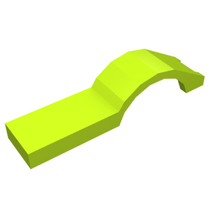 Part 50947 - Vehicle, Mudguard 1 x 4 1/2 - De BrickPlaats