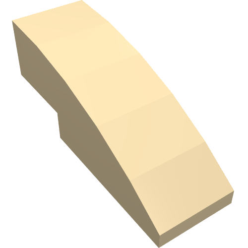 Part 50950 - Slope, Curved 3 x 1 - De BrickPlaats